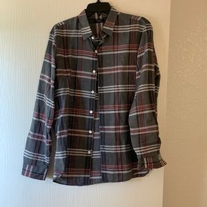 MENS theory button down size medium